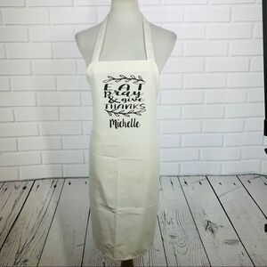 Eat Pray & Give Thanks Michelle Personalized Apron